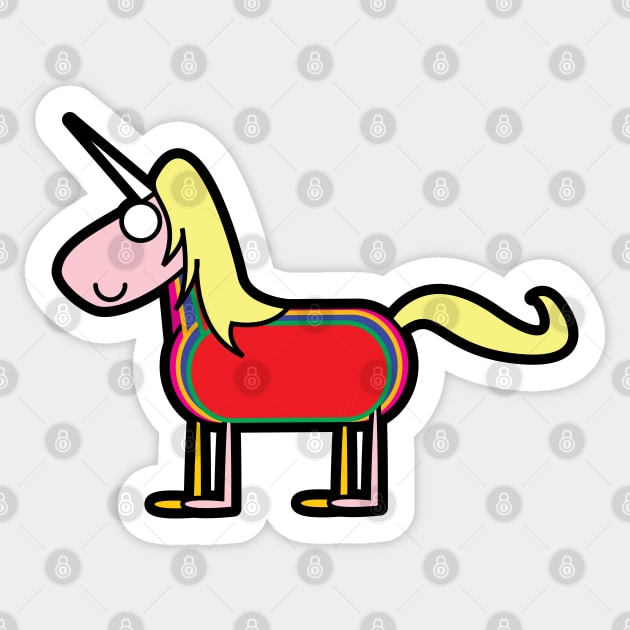 Lady Rainicorn Tooniefied Sticker by Tooniefied